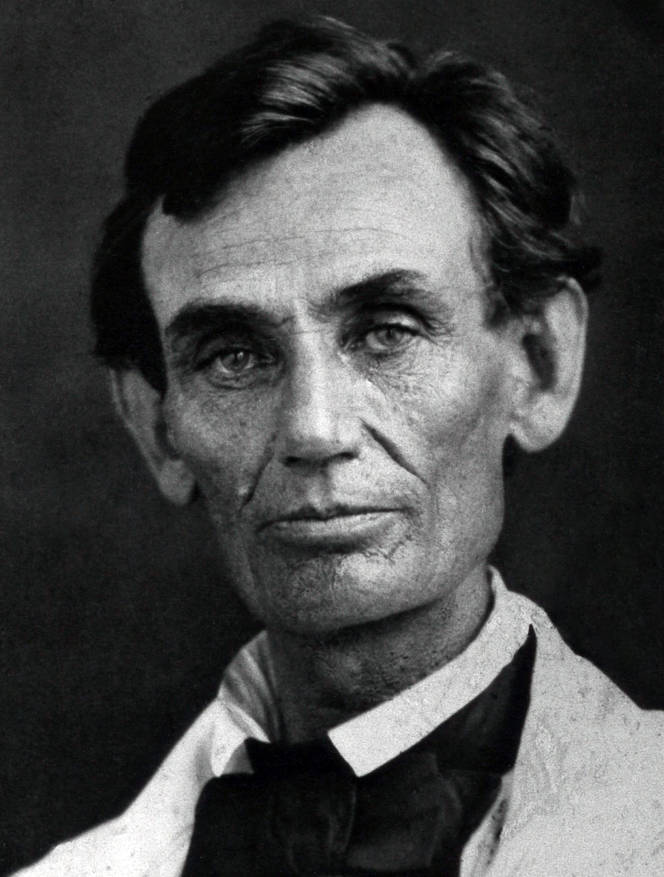Ambrotype of Abraham Lincoln. Ostendorf #O-5