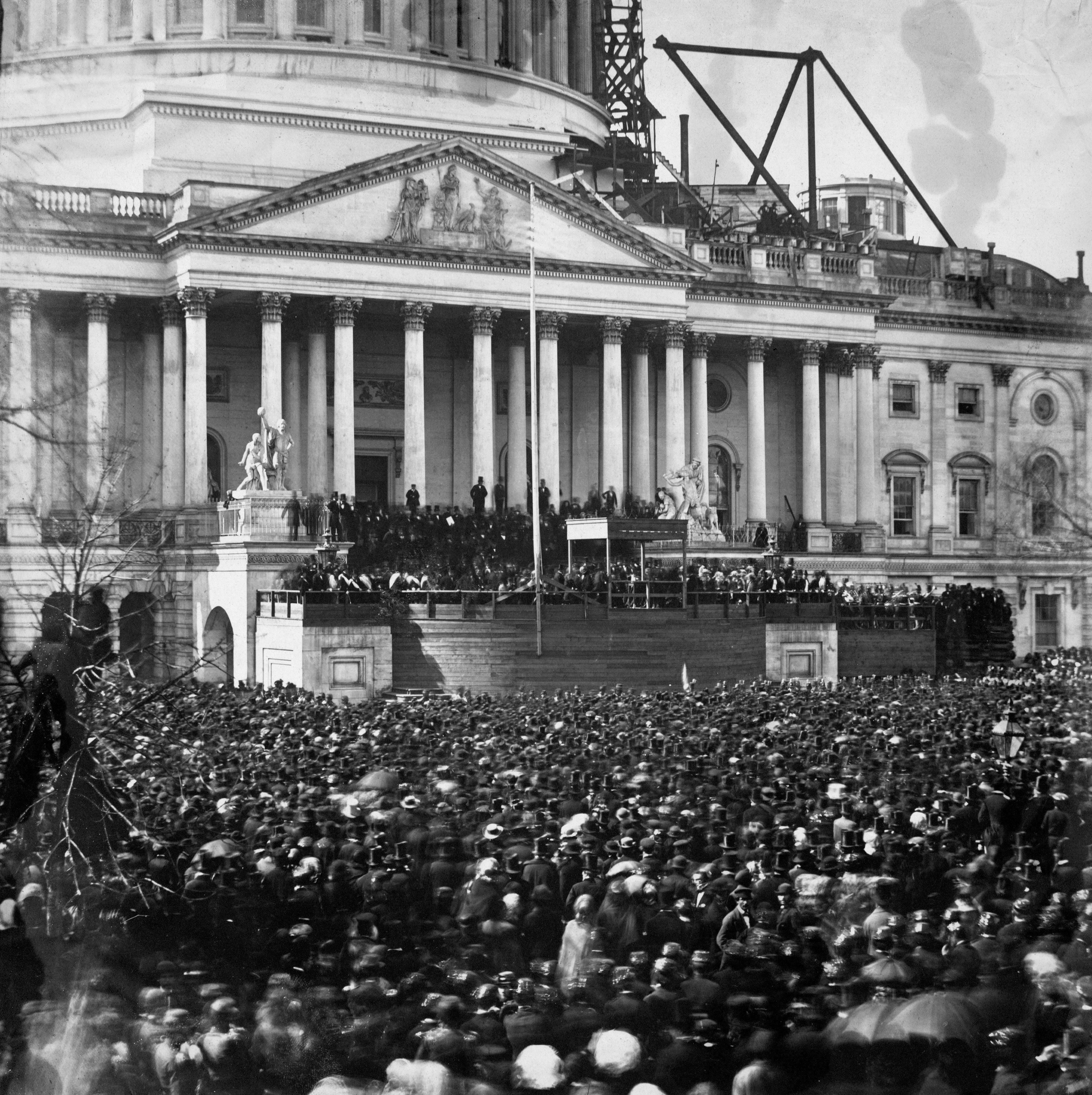Inauguration of Mr. Lincoln, March 4, 1861
