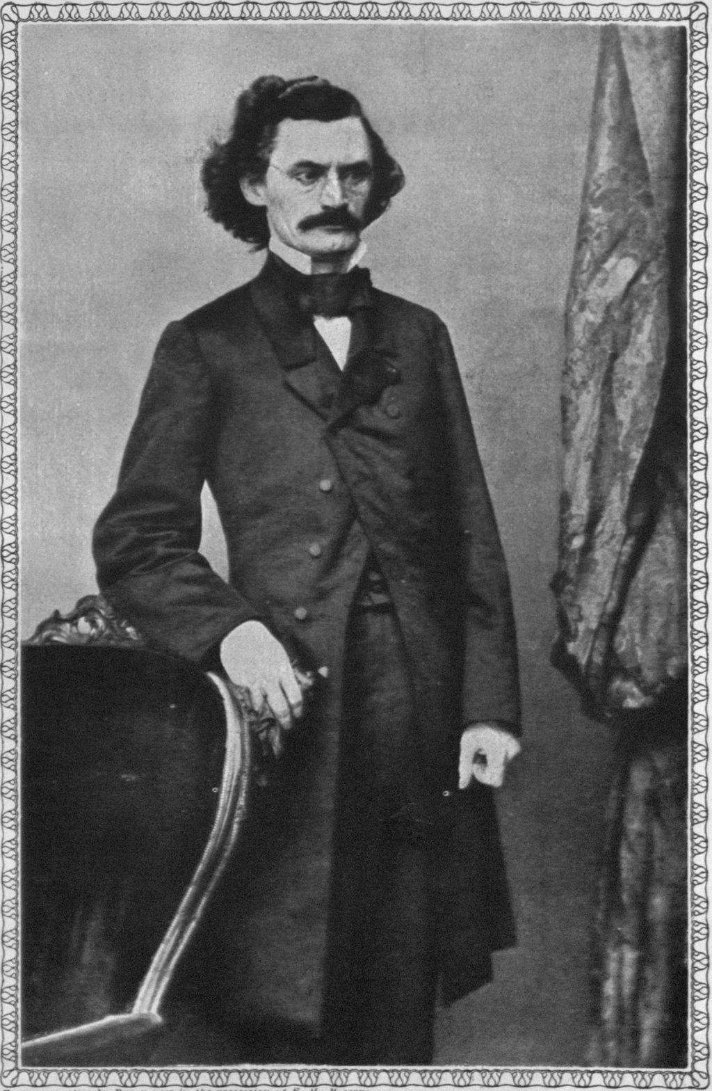 Full-length portrait of Carl Schurz