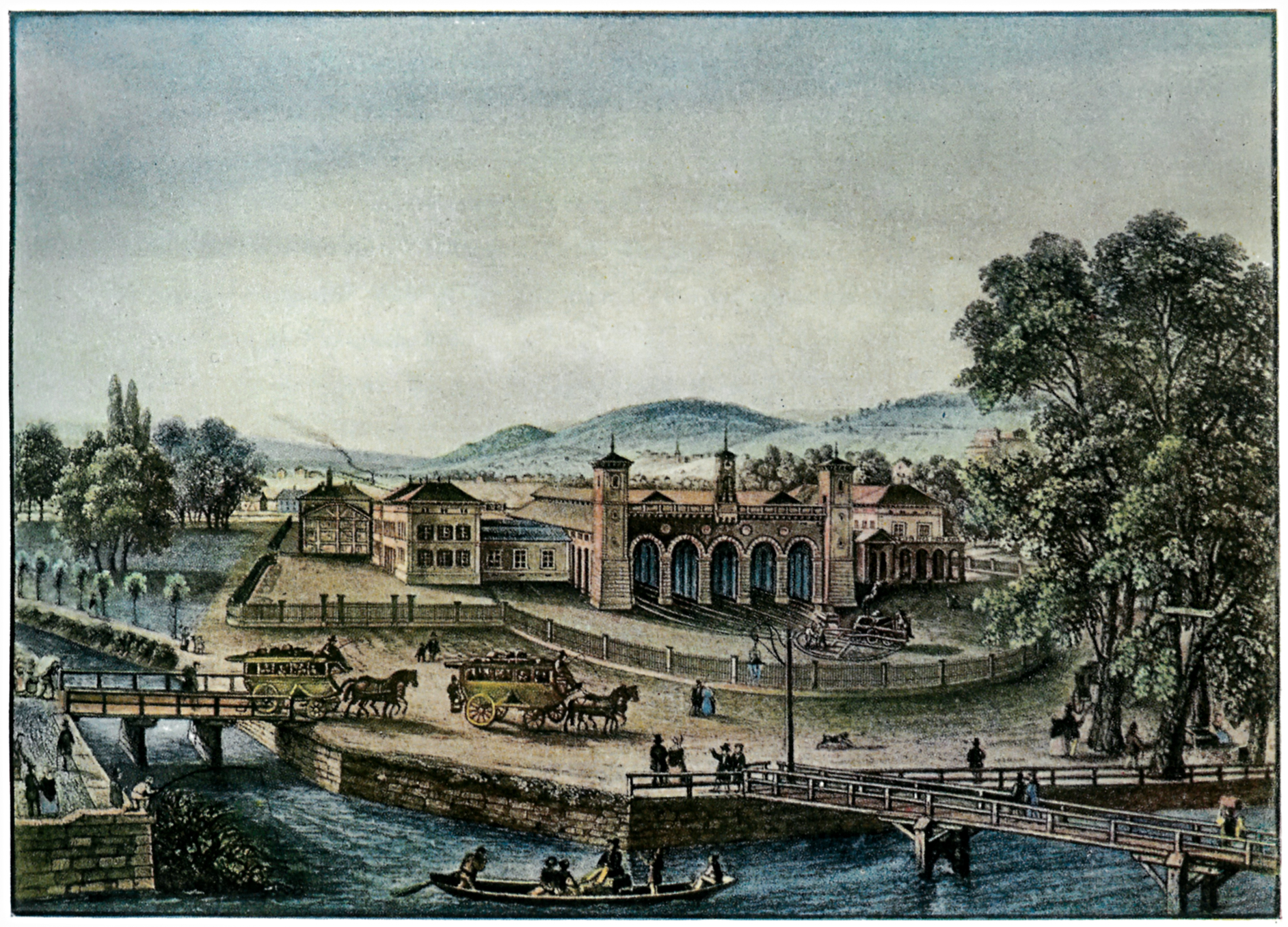 Bahnhof Zürich 1847