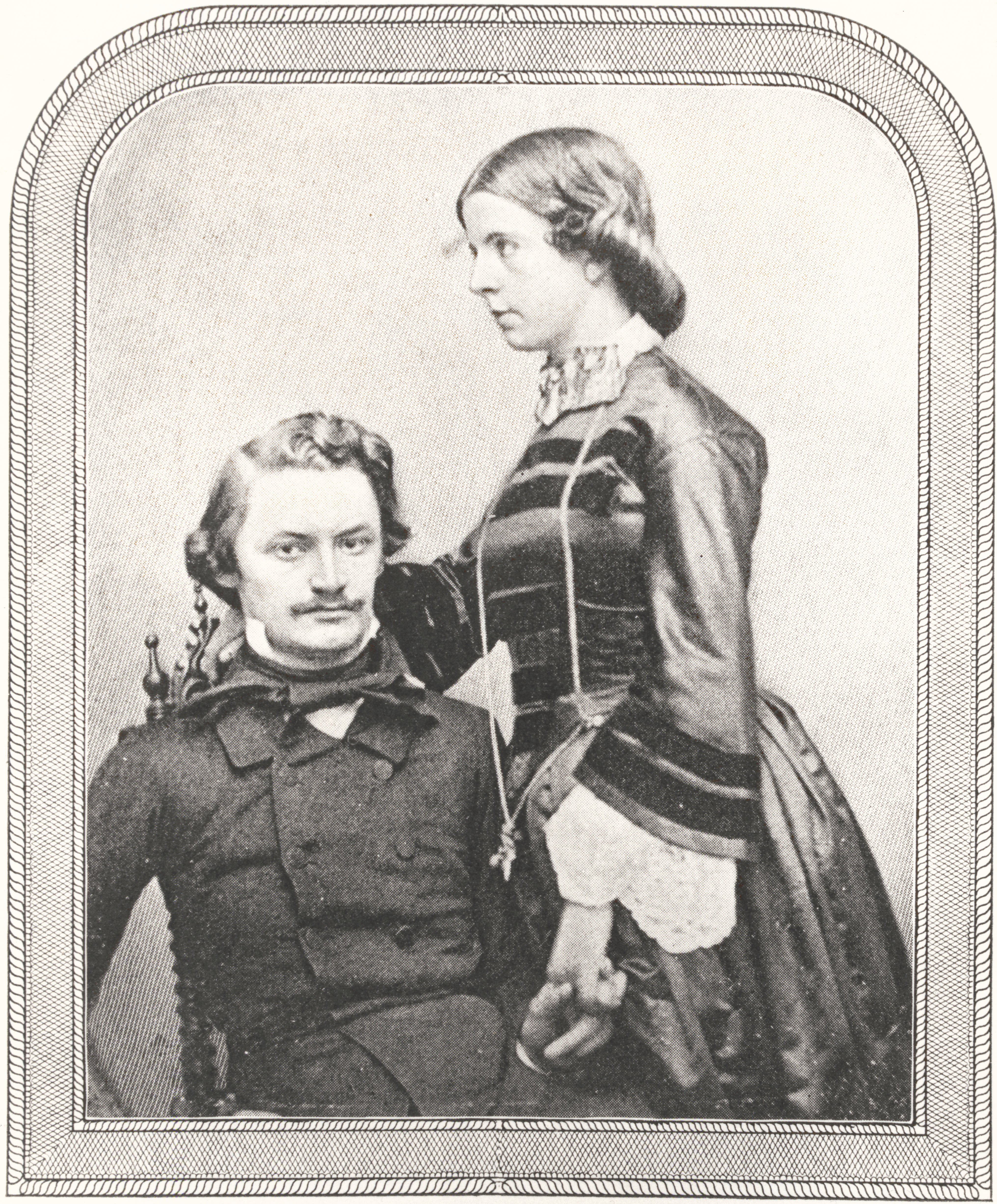 Porträt von Carl Schurz und Margarethe Meyer-Schurz